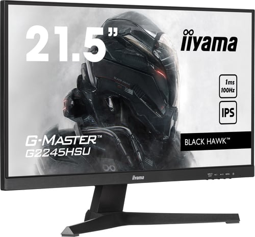 Iiyama 22"  G2245HSU-B2 - Ecran PC Iiyama - grosbill.com - 1