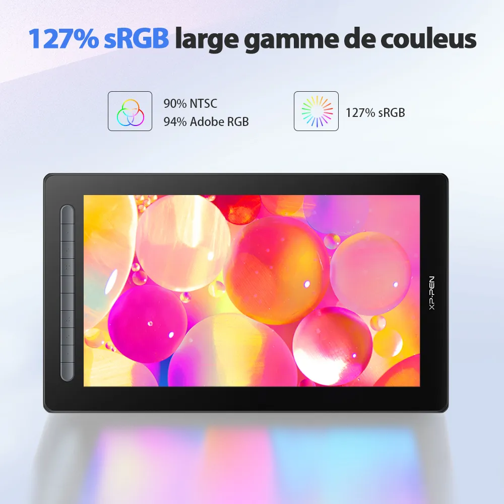 XPPEN Artist 16 2nd/5080LPI/16"/Noir - Tablette graphique XPPEN - 5