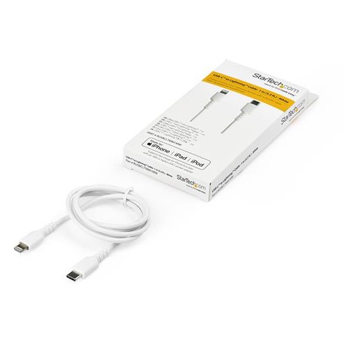 Cable - USB C to Lightning Cable 1m - Achat / Vente sur grosbill.com - 4