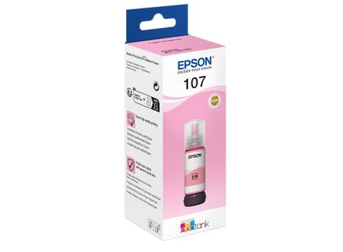 Epson Ink/107 EcoTank Light MG ink bottle - Achat / Vente Consommable imprimante sur grosbill.com - 2