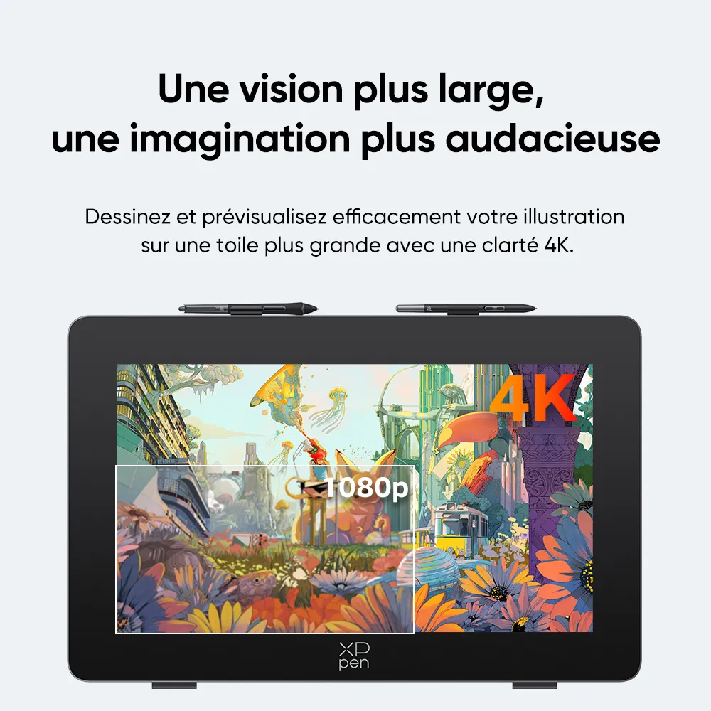 XPPEN Artist Pro 24 Gen 24K/5080LPI/24"/Noir - Tablette graphique - 7