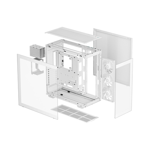 Deepcool CH780 Blanc Blanc - Boîtier PC Deepcool - grosbill.com - 7