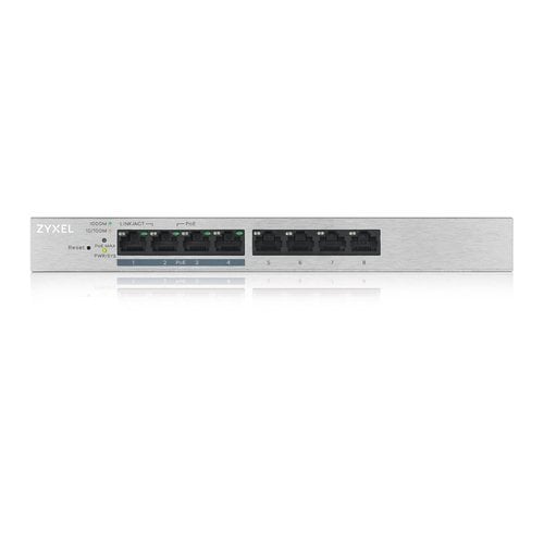 Zyxel GS1200-8HP V2 8 Port Gigabit PoE+ - Achat / Vente sur grosbill.com - 1