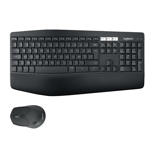 MK850 Performance Ensemble clavier et souris sans fil Noir - Achat / Vente sur grosbill.com - 1