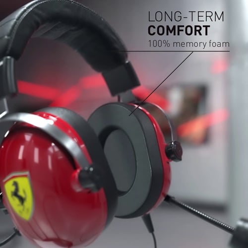 ThrustMaster FERRARI T Stereo Jaune - Micro-casque - grosbill.com - 8