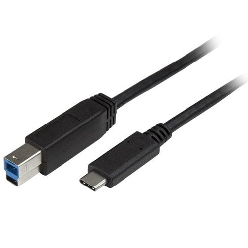 Printer Cable USB C to USB B 2m USB 3.0 - Achat / Vente sur grosbill.com - 0