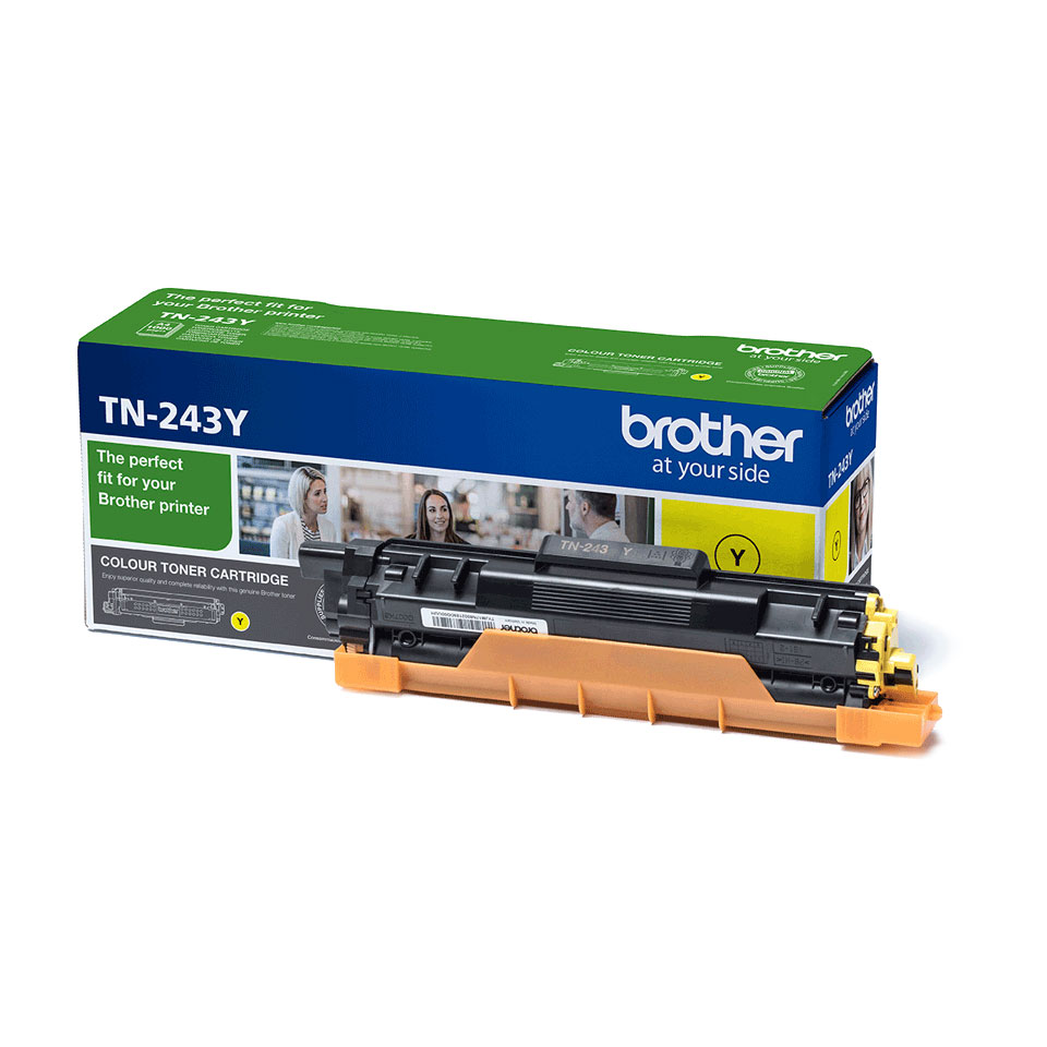 Toner Jaune TN243 1000 pages - TN243Y  pour imprimante Laser Brother - 0