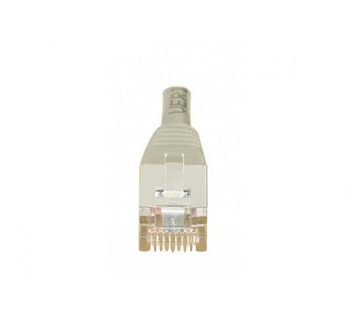 Cable RJ45 cat 5e F/UTP gris - 0,15 m - Connectique réseau - 2