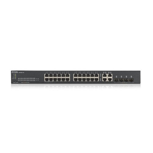 28 Port Smart Managed Gigabit Switch 24x - Achat / Vente sur grosbill.com - 1