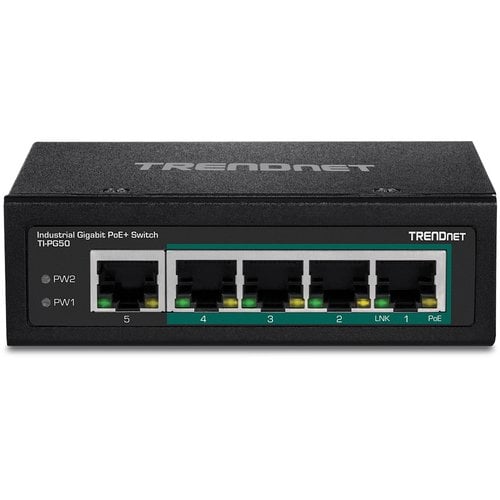 5-PORT INDUSTRIAL GIGABIT POE+ - Achat / Vente sur grosbill.com - 1