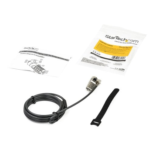 Laptop Cable Lock - For Wedge Lock Slot - Achat / Vente sur grosbill.com - 3