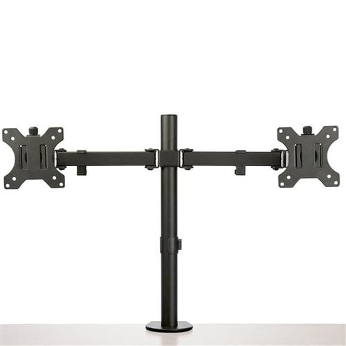 Monitor Arm - Dual - Crossbar - Steel - Achat / Vente sur grosbill.com - 2