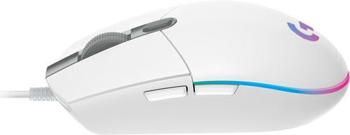 G102 LIGHTSYNC Gaming Mouse WHITE (910-005824) - Achat / Vente sur grosbill.com - 3