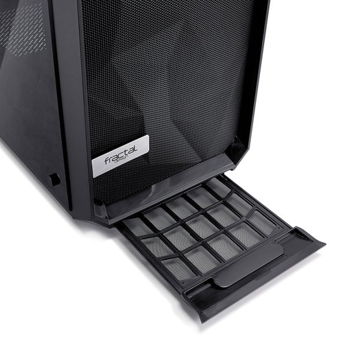 Fractal Design Meshify C Tempered Glass Dark Midi-Tower - schwarz - Achat / Vente sur grosbill.com - 12