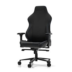 Siège PC Gamer DXRacer CRAFT C001-N-B - Noir/Bleu/Simili Cuir/4D Grosbill