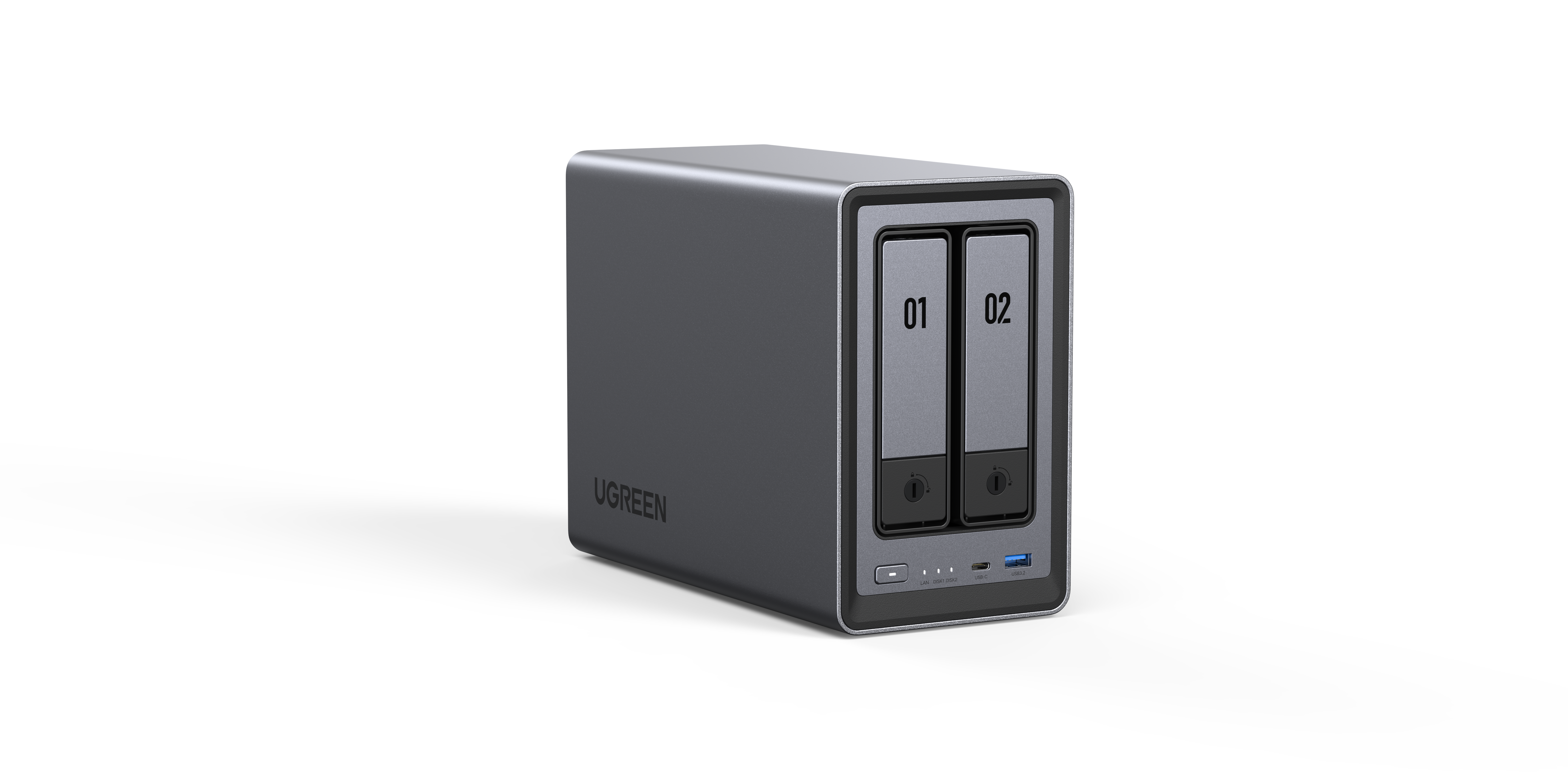 UGREEN DXP2800 - 2 Baies  - Serveur NAS UGREEN - grosbill.com - 5