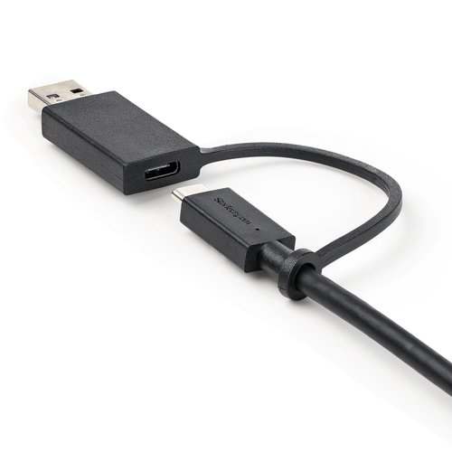 3ft Hybrid USB-C Cable w/USB-A Adapter - Achat / Vente sur grosbill.com - 4