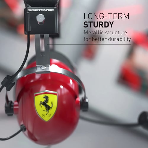 ThrustMaster FERRARI T Stereo Jaune - Micro-casque - grosbill.com - 9