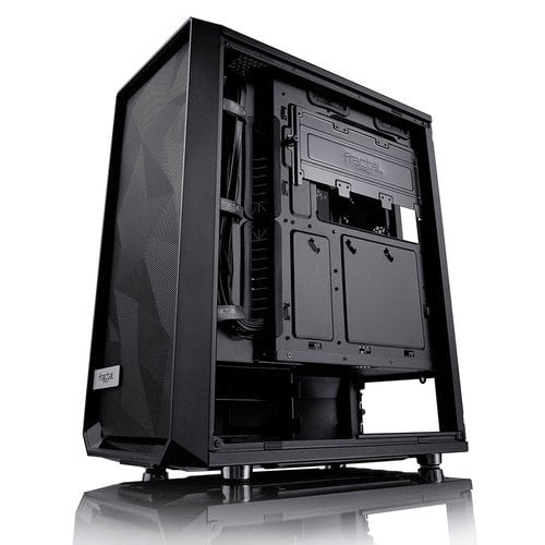 Fractal Design Meshify C Tempered Glass Dark Midi-Tower - schwarz - Achat / Vente sur grosbill.com - 3