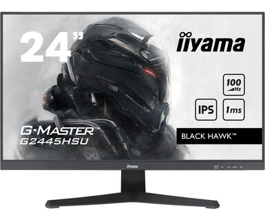 image produit Iiyama G-MASTER G2445HSU-B1 - 24" FHD 100Hz IPS 1ms FreeSync Grosbill