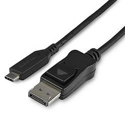 Connectique PC StarTech Câble adaptateur USB-C - DisplayPort 8K/1m Grosbill