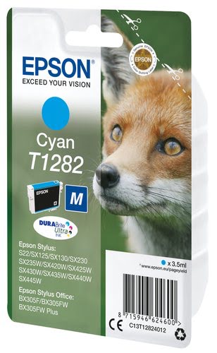 Epson - Cyan - C13T12824022 - Achat / Vente Consommable imprimante sur grosbill.com - 1