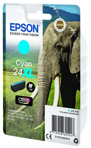 Epson - Cyan - C13T24324012 - Achat / Vente Consommable imprimante sur grosbill.com - 3