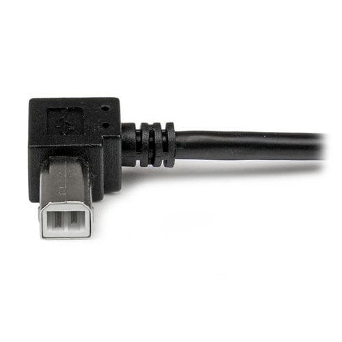 3m USB 2.0 A to Right Angle B Cable M/M - Achat / Vente sur grosbill.com - 4