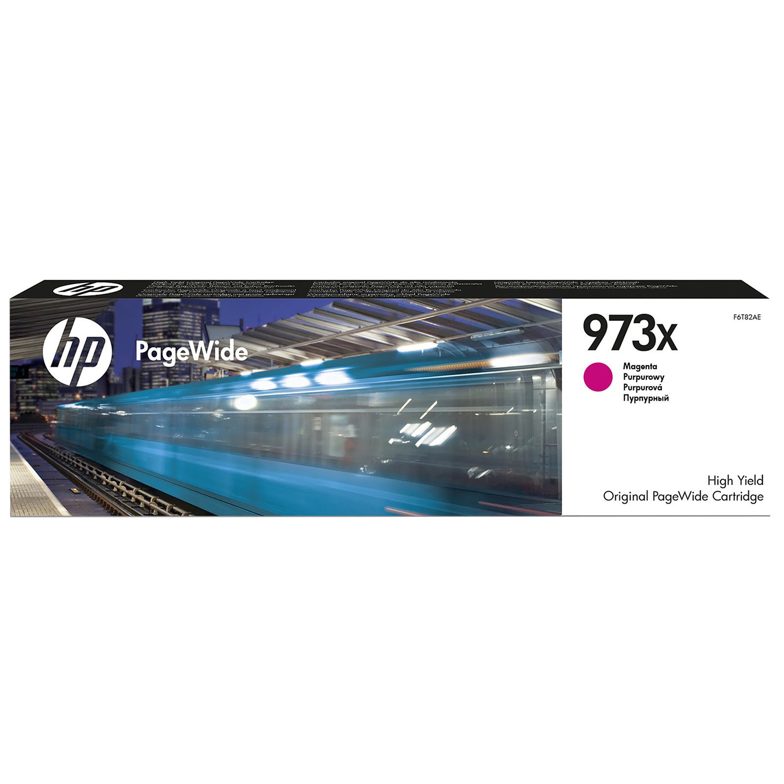 Toner Magenta 973x 7000 pages - F6T82AE pour imprimante Laser HP - 0