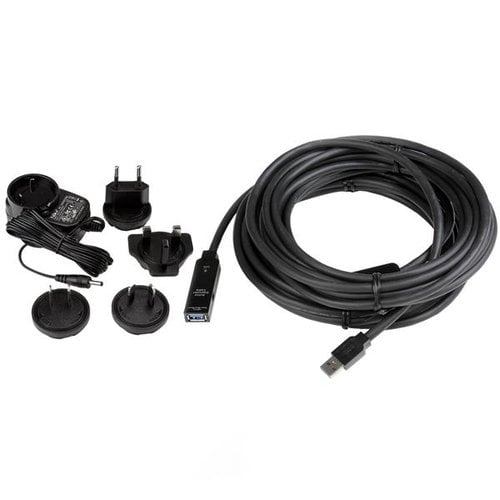 10m USB 3.0 Active Extension Cable - M/F - Achat / Vente sur grosbill.com - 3