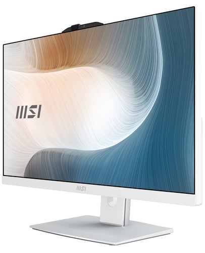 MSI Modern 23.8" Tact FHD/i7-1260P/16Go/1To/FD Blanc - All-In-One PC/MAC - 6