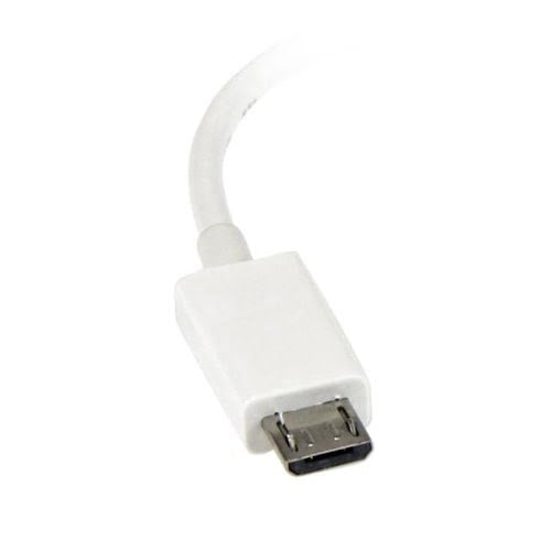 5in White Micro USB to USB OTG Adapter - Achat / Vente sur grosbill.com - 1