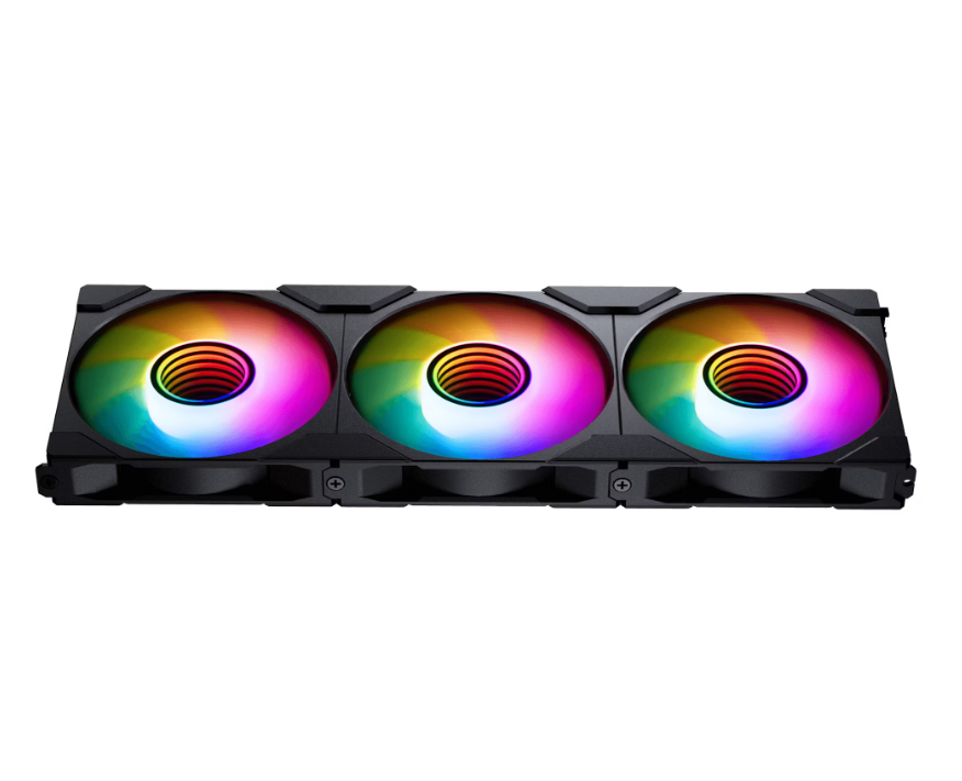 Phanteks M25 Gen2 PWM Noir Reverse Blade (3x120mm) D-RGB - Ventilateur boîtier - 5