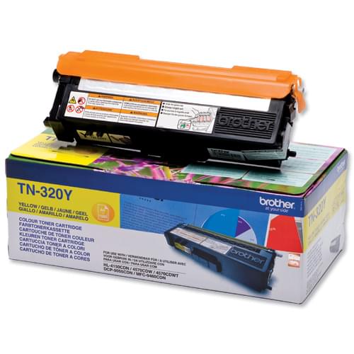 Toner TN325M Magenta 4000p pour imprimante Laser Brother - 0