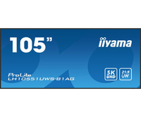 Iiyama LH10551UWS-B1AG (LH10551UWS-B1AG) - Achat / Vente Affichage dynamique sur grosbill.com - 1