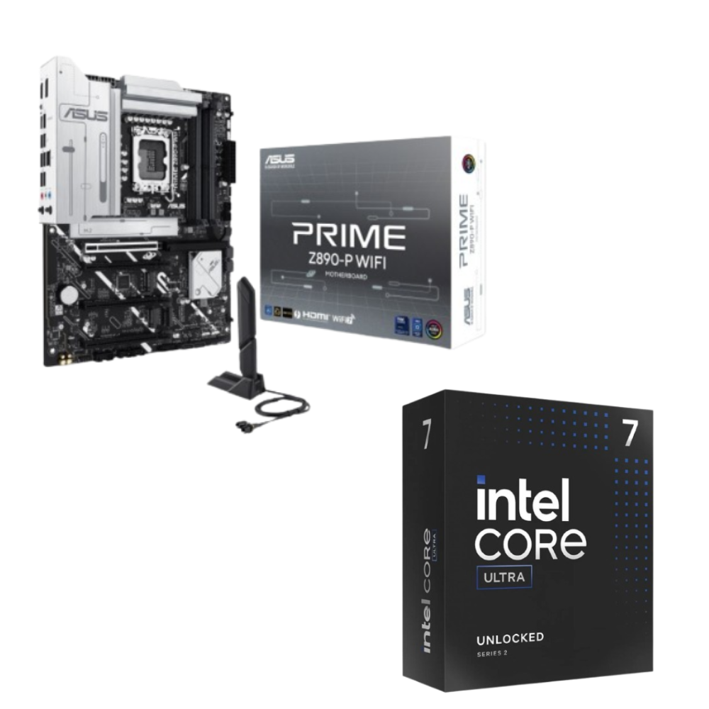 Kit Upgrade PC Asus - Bundle PRIME Z890-P WIFI + Core Ultra 7 265KF