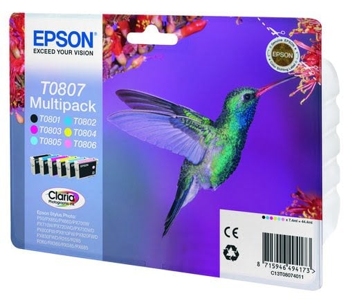 Epson CLARIA PHOTOGRAPHIC INK 6 COL - Achat / Vente Consommable imprimante sur grosbill.com - 1