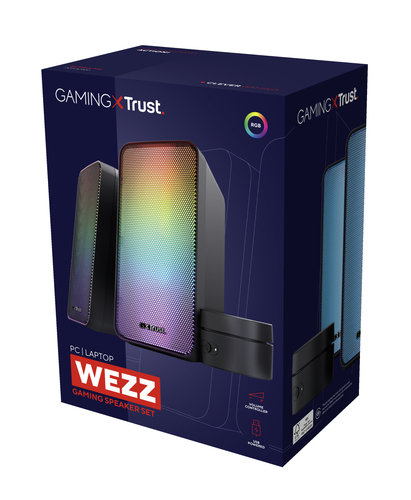 Trust WEZZ Illuminated GXT611  - Enceinte PC Trust - grosbill.com - 4