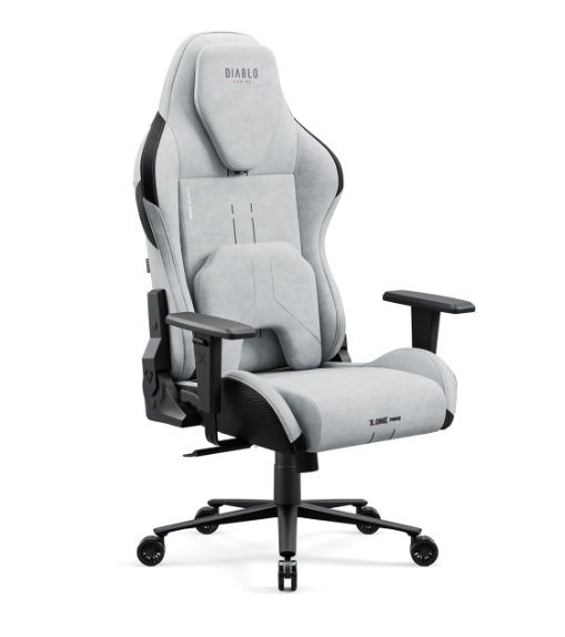 Diablo Chairs  X-One Prime Gris - Siège PC Gamer - grosbill.com - 0