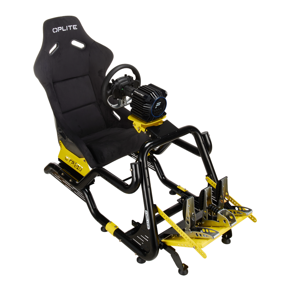 OPLITE GTR S8 Elite Force - Jaune (OP-GTR-EFY(S8)) - Achat / Vente Chassis Simracing sur grosbill.com - 4