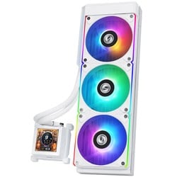 Watercooling Lian-Li HydroShift LCD 360R - Blanc Grosbill