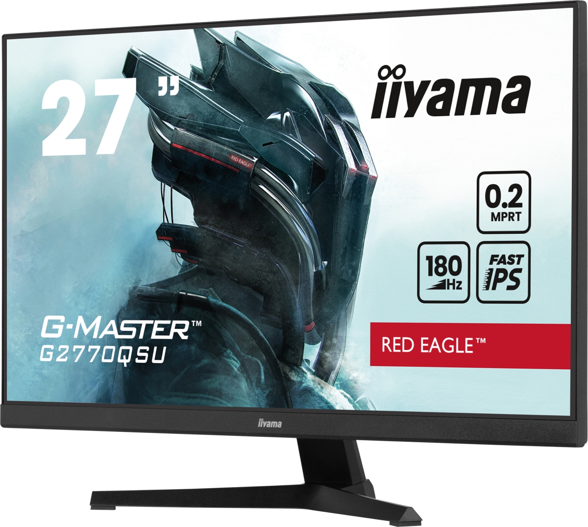 Iiyama 27"  G2770QSU-B6 - Ecran PC Iiyama - grosbill.com - 2