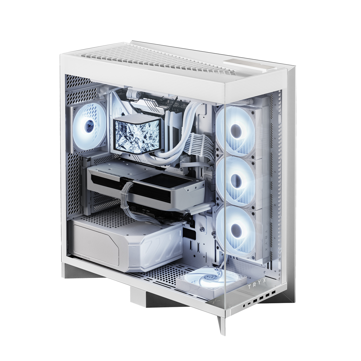 TRYX MT/SansAlim/ATX Blanc - Boîtier PC TRYX - grosbill.com - 0