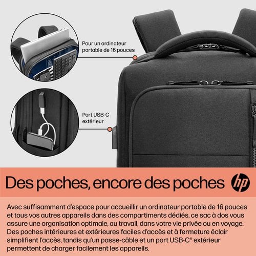 HP Renew Executive 16 Laptop Backpack - Achat / Vente sur grosbill.com - 7