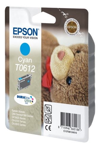 Epson - Cyan - C13T06124010 - Achat / Vente Consommable imprimante sur grosbill.com - 2