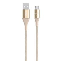 Premium Kevlar Cable Micro USB Gold - Achat / Vente sur grosbill.com - 1