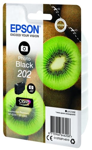 Epson Ink/202 Kiwi 4.1ml PBK - Achat / Vente Consommable imprimante sur grosbill.com - 2