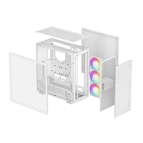 Deepcool Morpheus Blanc ATX/Sans Alim/E-ATX Blanc - Boîtier PC - 9