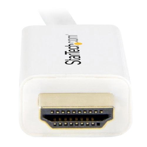 6 ft mDP to HDMI converter cable White - Achat / Vente sur grosbill.com - 4