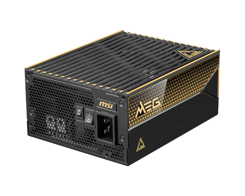 MSI MEG AI1600T PCIE5 - ATX 1600W - 80+ Titanium (MEG AI1600T PCIE5) - Achat / Vente Alimentation sur grosbill.com - 3